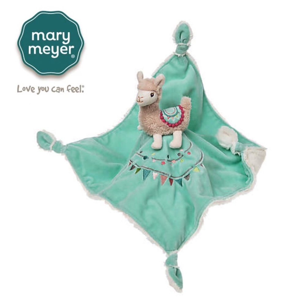 Mary Meyer Baby Lily Llama Plush Security Blanket
